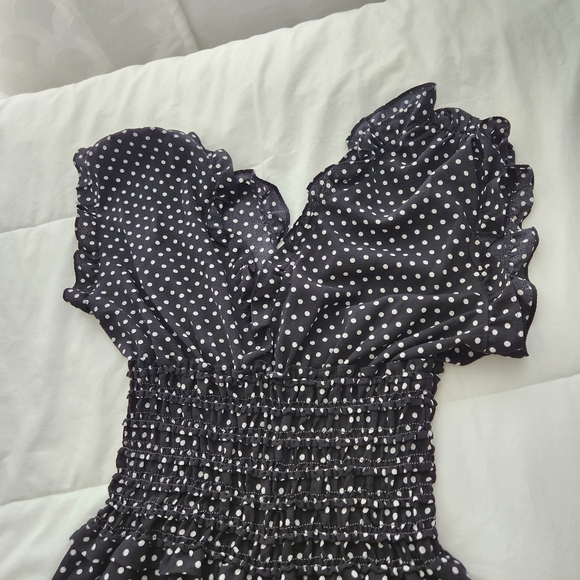 Maxi polka dot jumpsuit size M - Picture 9 of 13